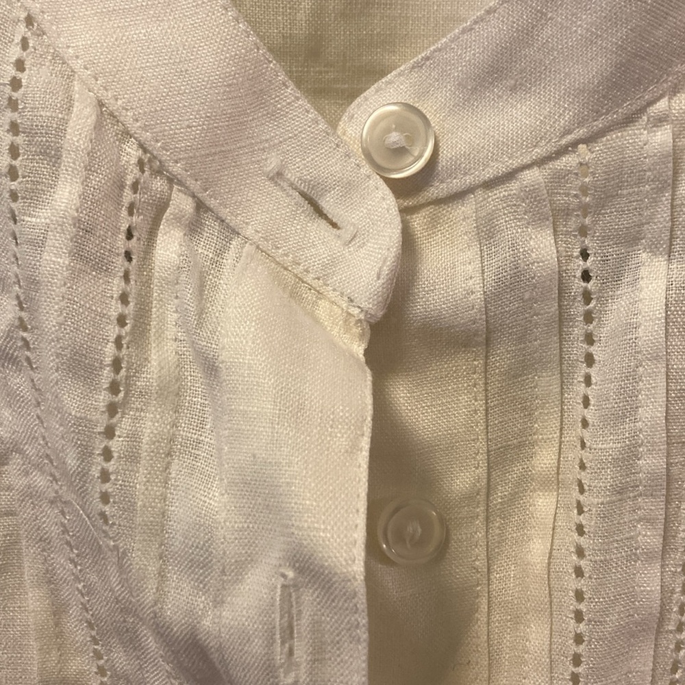 L.L. Bean Linen Shirt - Picture 3 of 4
